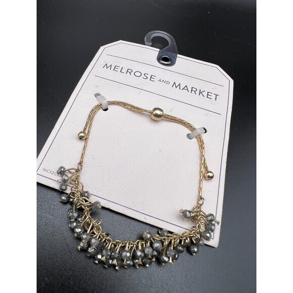 Melrose and Market Slide Cluster Bracelet - Picture 1 of 4